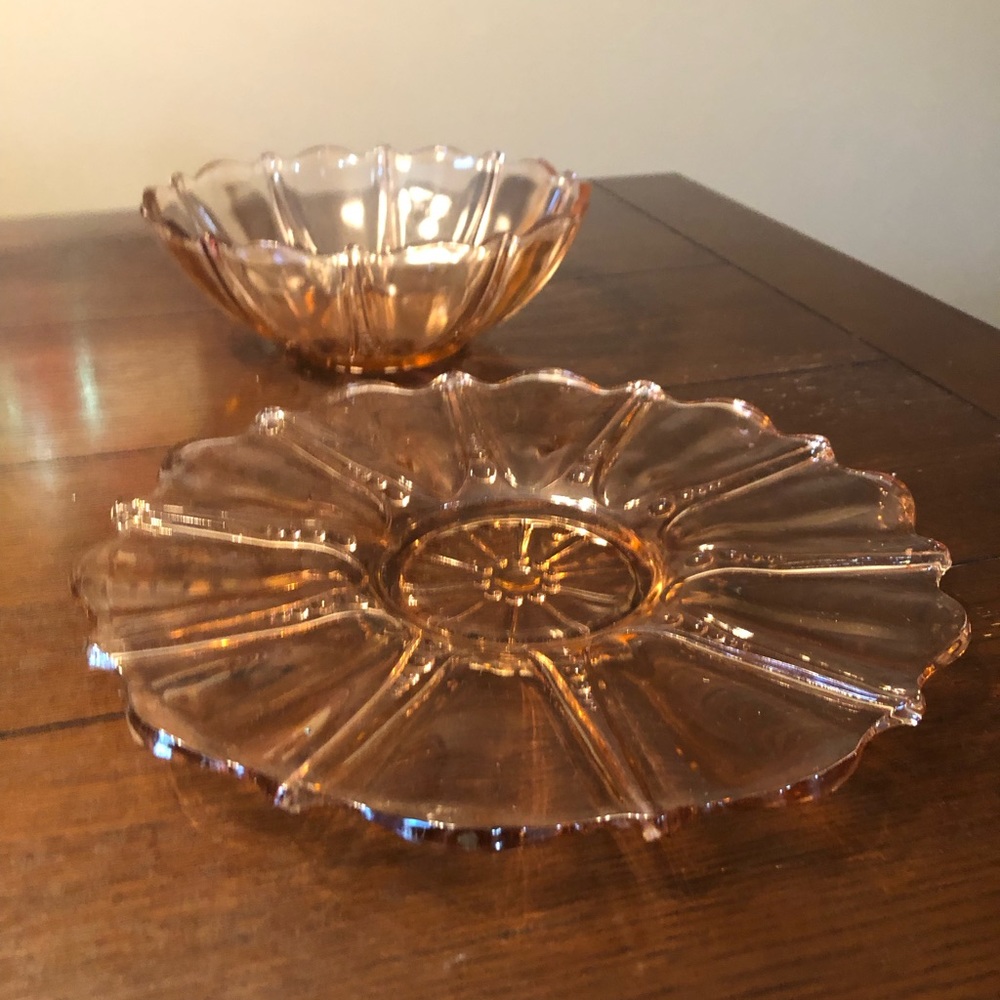 Vintage Pink Dishes